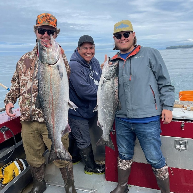 salmon fishing Kyuquot