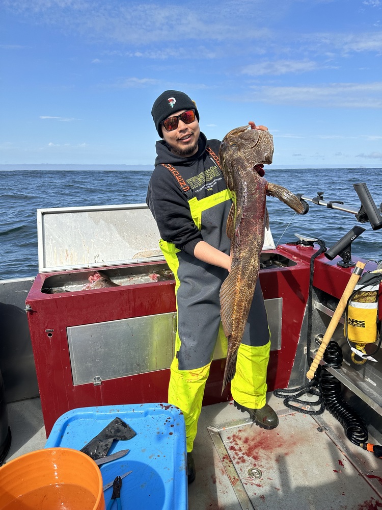 Fishing and lodge photo from Qaayuuk on Kyuquot Sound