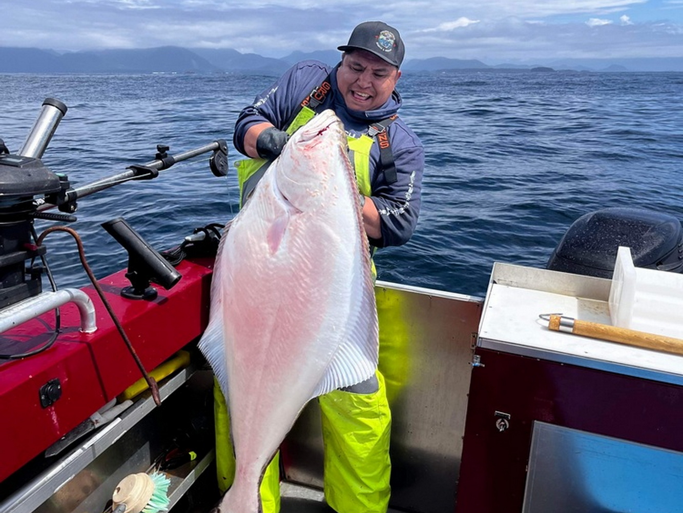 Fishing and lodge photo from Qaayuuk on Kyuquot Sound